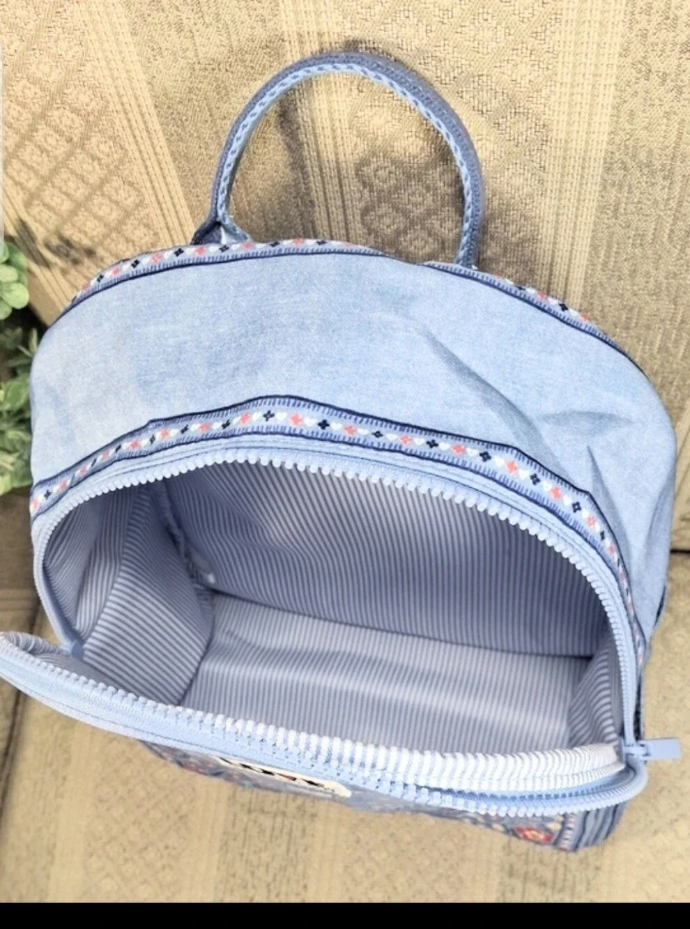 Brighton Bandana Love Denim Backpack